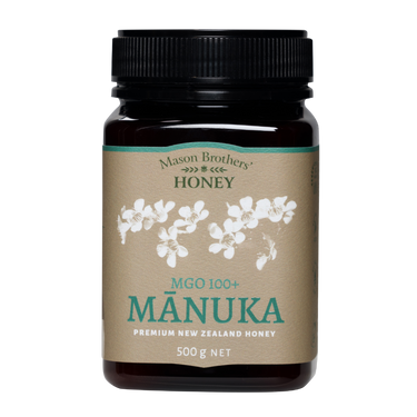 MGO 100+ Mānuka Honey 8.8 - 17.6oz. - Mason Brothers' Honey