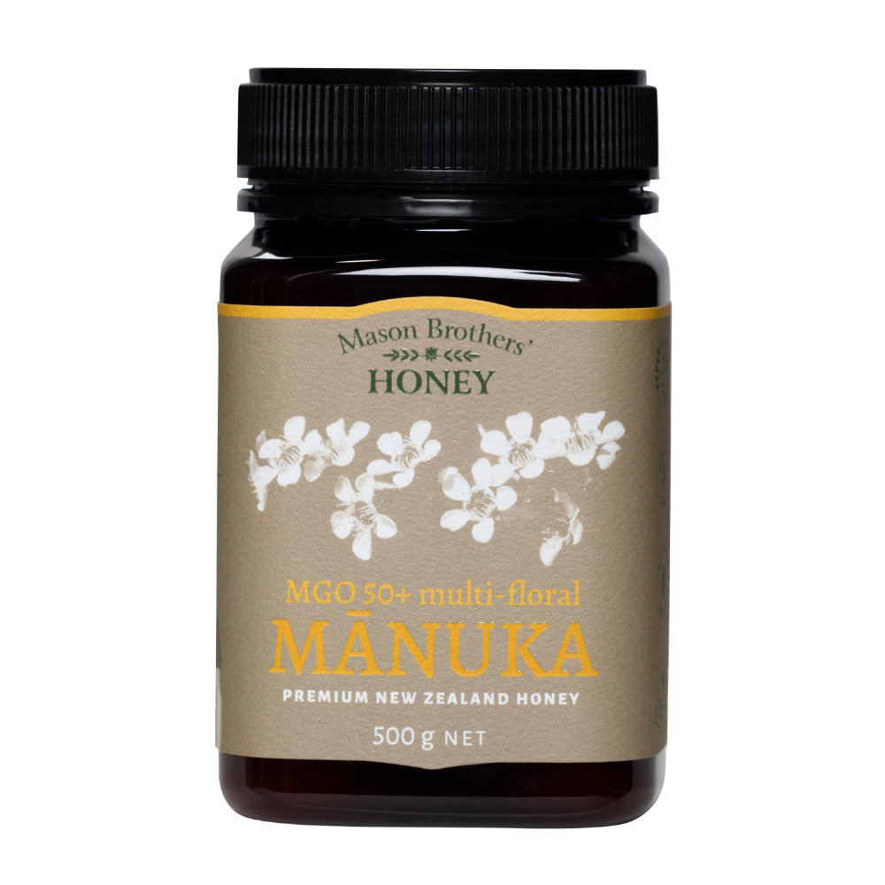 MGO 50+ Multi-floral Mānuka Honey - Mason Brothers' Honey